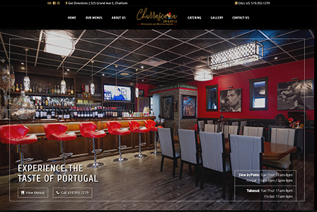 Churrascaria Steakhouse, Chatham – Website Design
