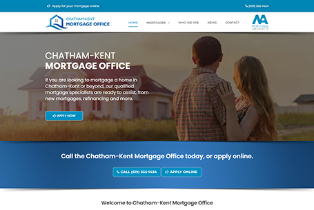 Chatham-Kent Mortgage Office – Website Design