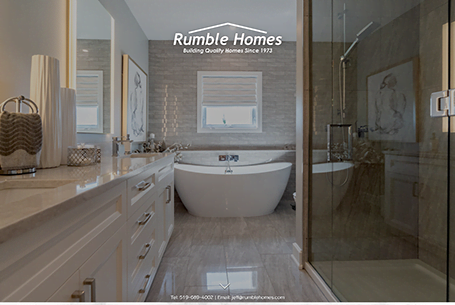 Rumble Homes Construction & Renovation – Website Design