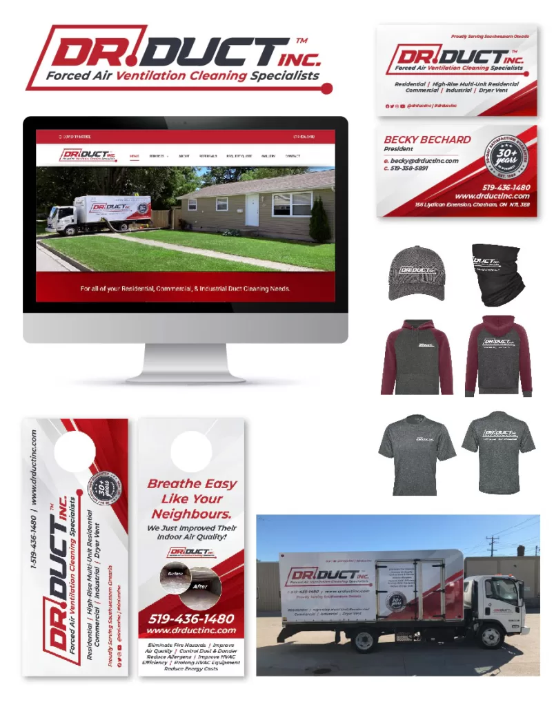 Dr. Duct Inc. – Logo & Branding