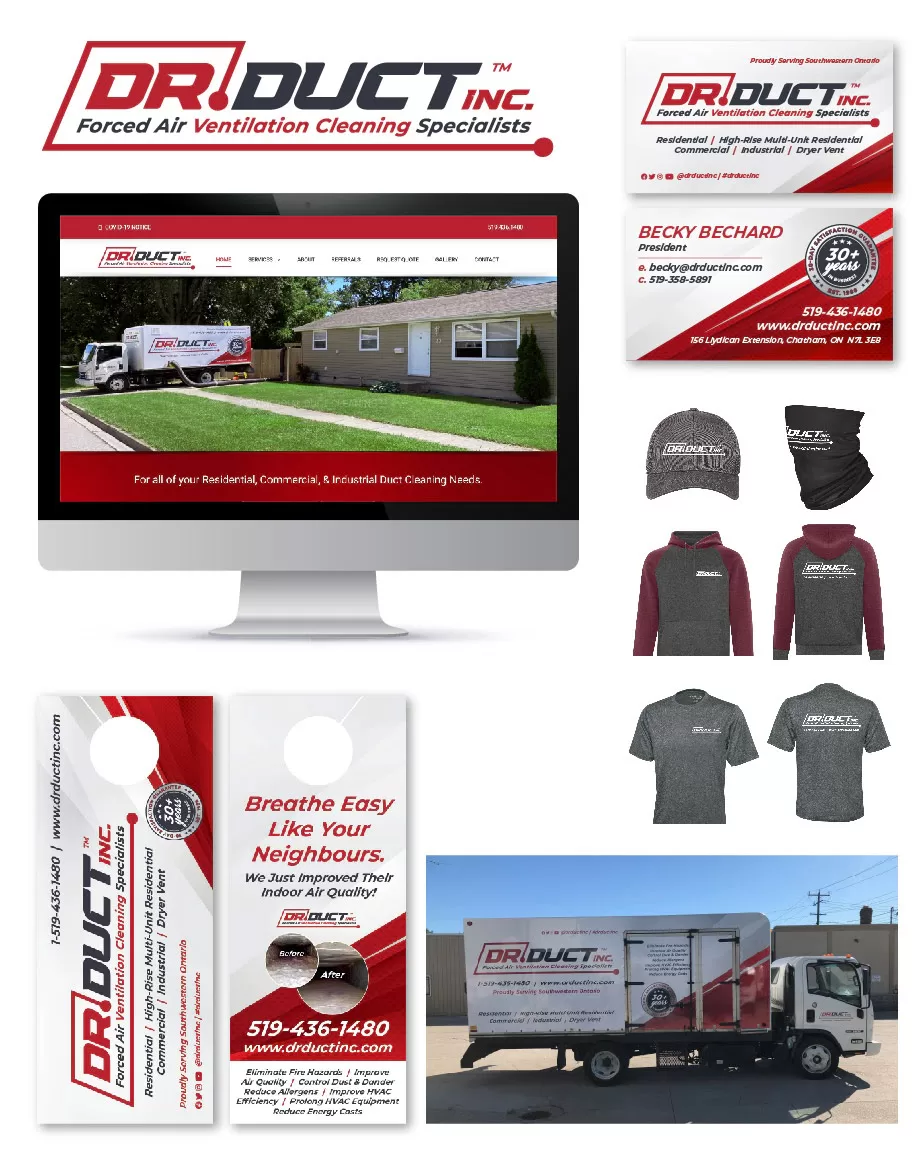 Dr. Duct Inc. - Logo & Branding