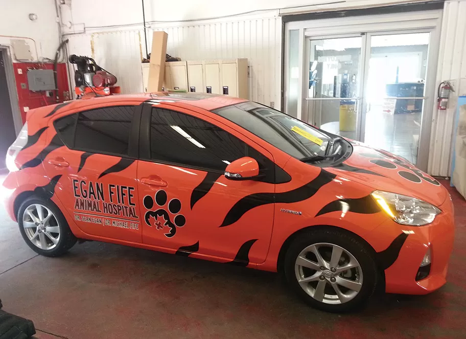 Egan Fife Animal Hospital – Full Vehicle Graphics
