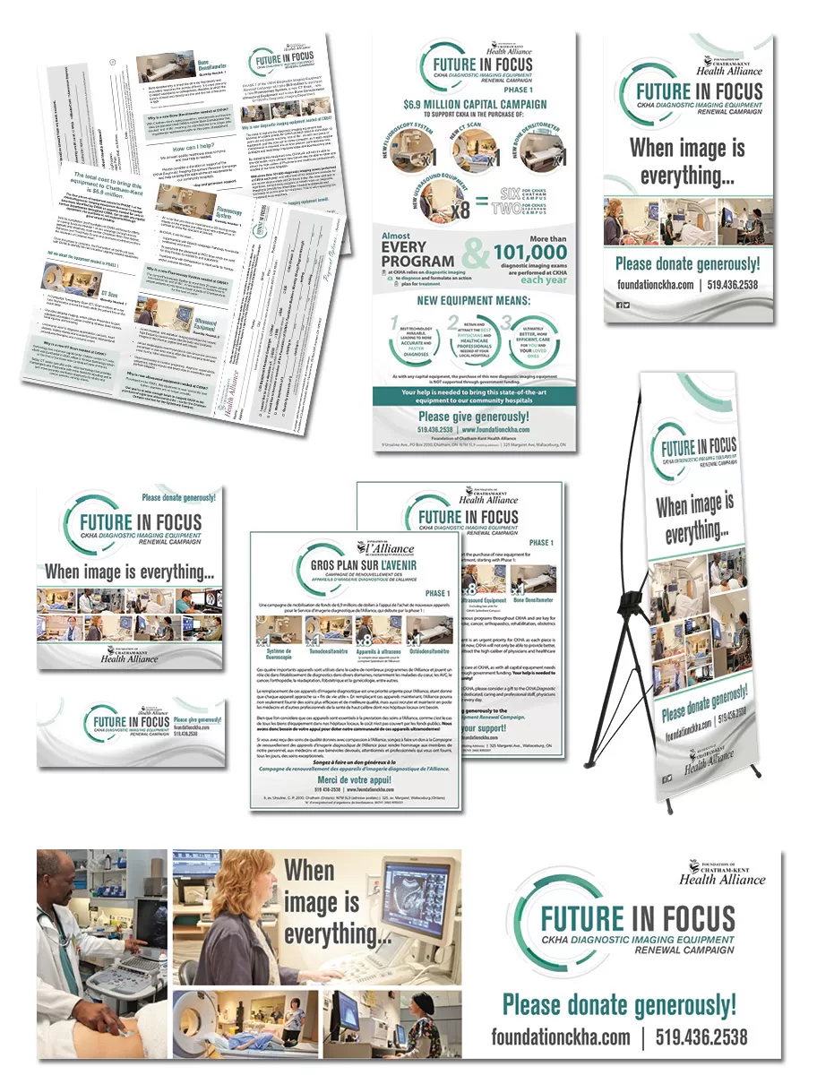 CKHA's Future In Focus Campaign - Banner Stands