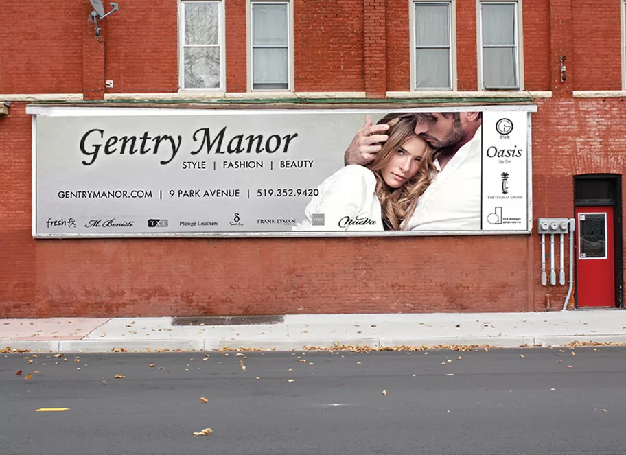 Billboard – Gentry Manor