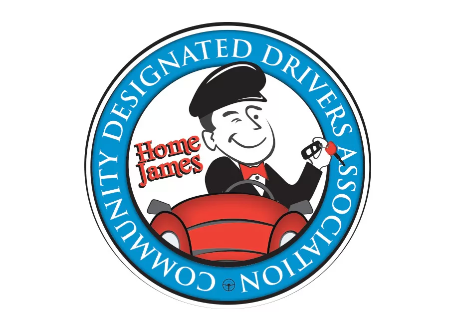 Community Designated Drivers Association’s “Home James” – Logo Design